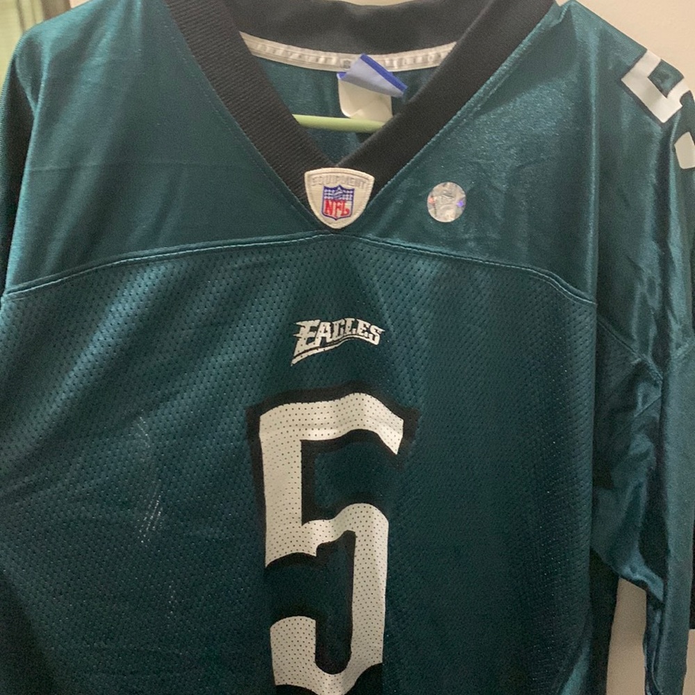Green Donovan McNabb jersey. Size XL